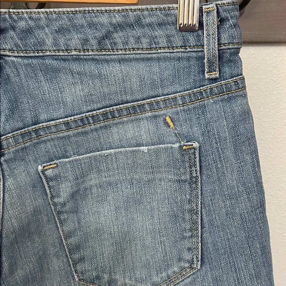 Mossimo Denim Button-Fly Women's Shorts cutoffs, stretch size 6